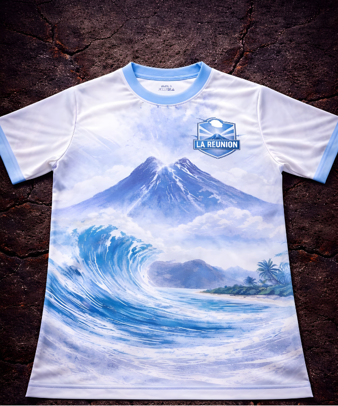 Jersey Ocean Volcano La Réunion 974 - Édition Piton & Vagues