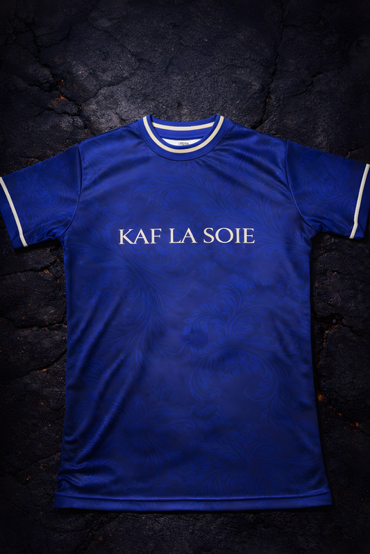 Jersey Kaf La Soie - Bleu Marine Élégant 974 Édition Limitée