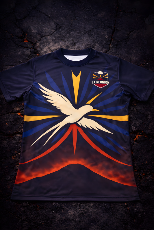 Jersey Réunion 974 Paille en Queue – Maillot La Réunion Édition Limitée