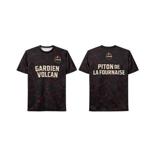 Jersey Gardien Volcan 974 - Streetwear Premium La Réunion