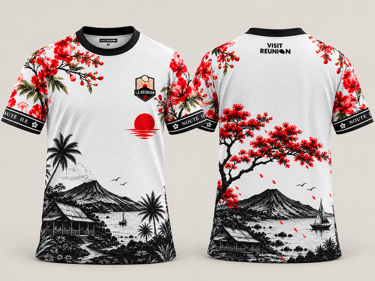 Jersey RUN X Japon – La Réunion 974