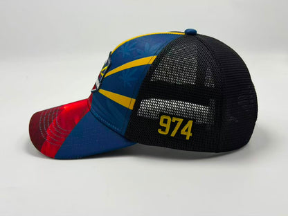 Casquette Drapeau La Réunion 974 – Streetwear Péi