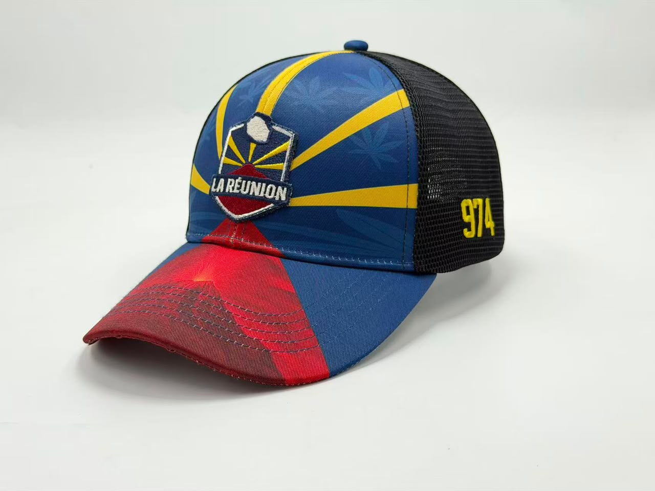 Casquette Drapeau La Réunion 974 – Streetwear Péi