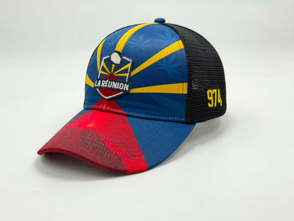Casquette Drapeau La Réunion 974 – Streetwear Péi